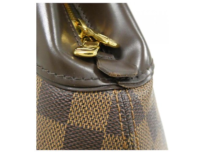 Borsa a Spalla Louis Vuitton Damier Sistina GM Marrone - vista 7