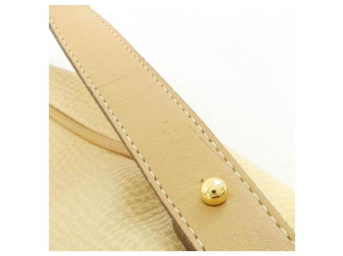 Christian Dior Beige Leather Backpack - view 8