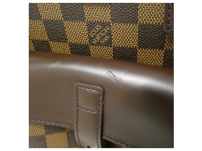 Borsa Louis Vuitton Damier Uzès Marrone - vista 4