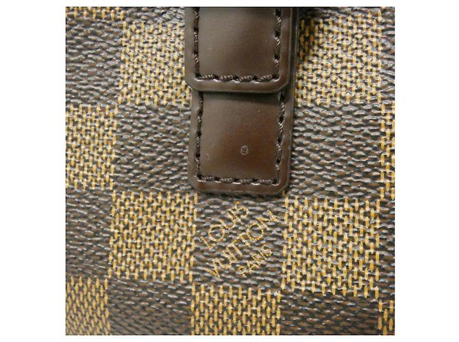 Borsa Louis Vuitton Damier Uzès Marrone - vista 6