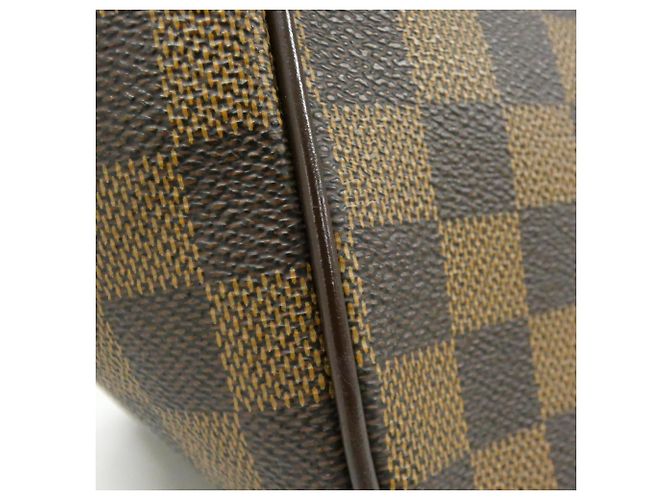 Borsa Louis Vuitton Damier Uzès Marrone - vista 8