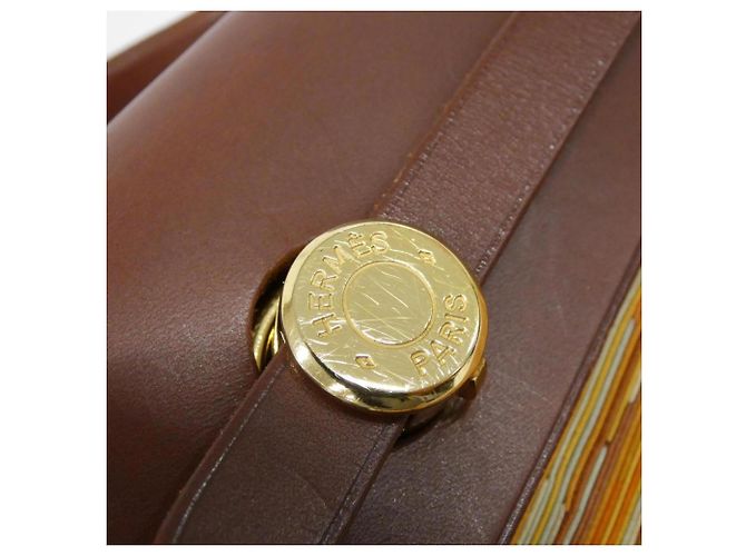 Hermès Hermes Herbag PM Handtasche Braun - Ansicht 5