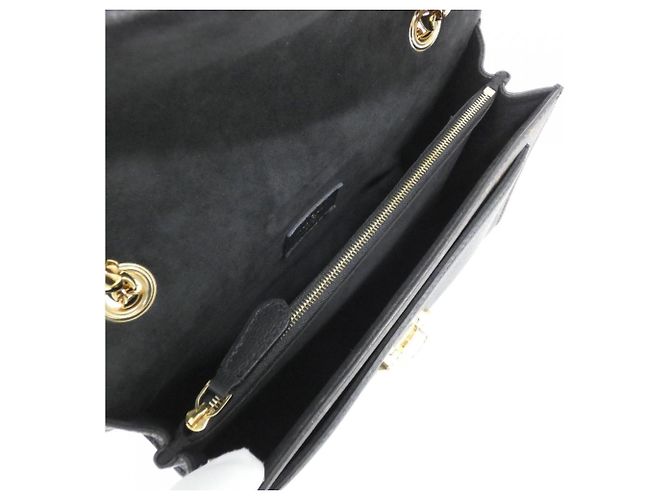 Borsa a tracolla Louis Vuitton Monogram Victoire M41730 Marrone Nero - vista 7