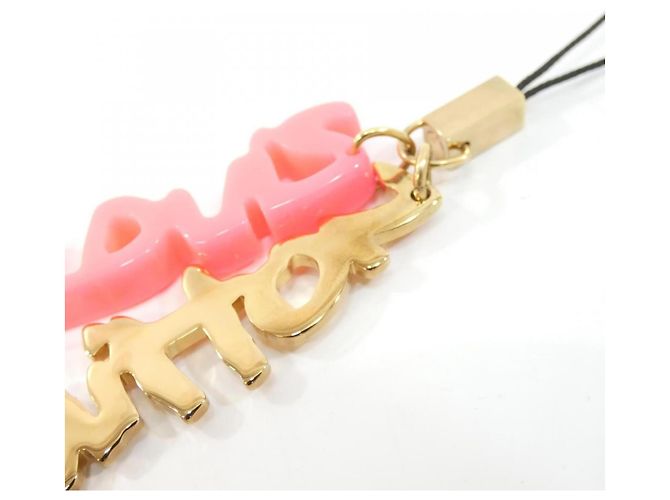 Lanyard Louis Vuitton - Oro e Rosa D'oro - vista 3