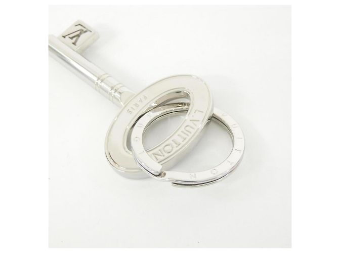 Louis Vuitton Portachiavi Travel Keyring Argento - vista 3