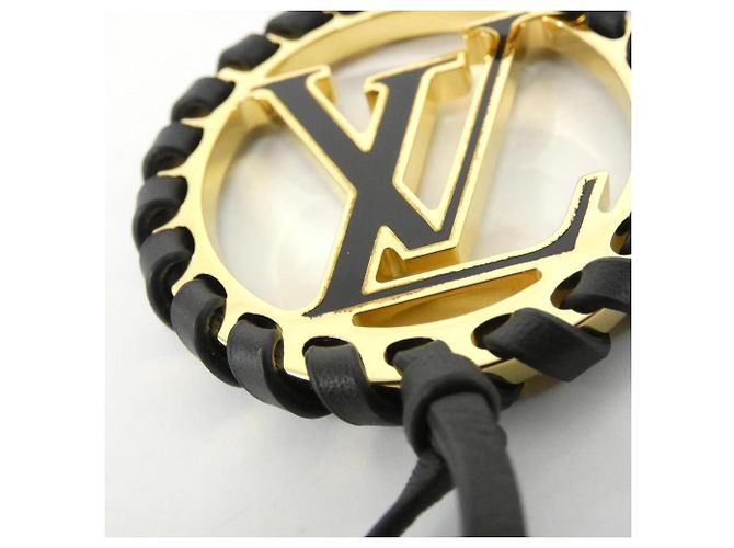 Louis Vuitton Portachiavi Berry Nero D'oro - vista 3