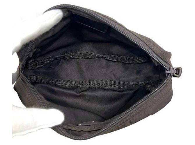 Pochette de Nylon Tessuto Prada Castaño Marrón oscuro - vista 4