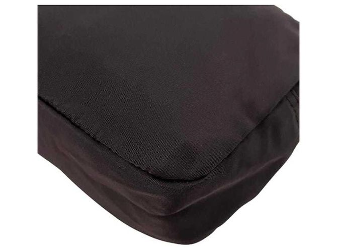 Pochette de Nylon Tessuto Prada Castaño Marrón oscuro - vista 9