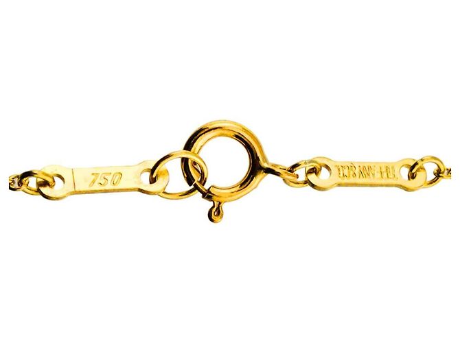 Collana Tiffany & Co. a goccia in oro giallo 18K - vista 4
