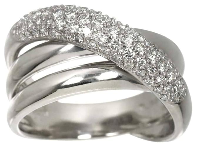 Diamond Céline Celine Platine Ring mit Diamanten - Ansicht 2