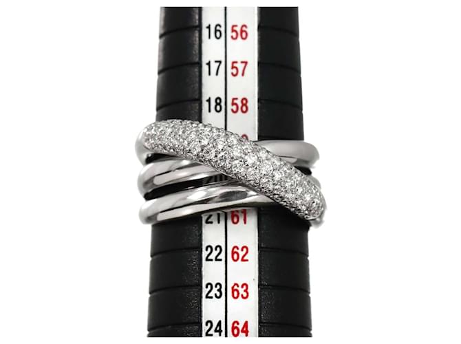 Diamond Céline Celine Platine Ring mit Diamanten - Ansicht 7