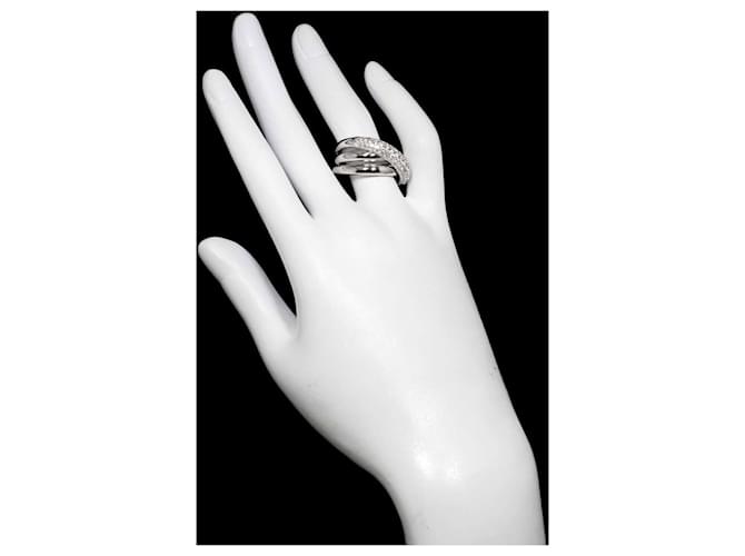 Diamond Céline Celine Platine Ring mit Diamanten - Ansicht 8