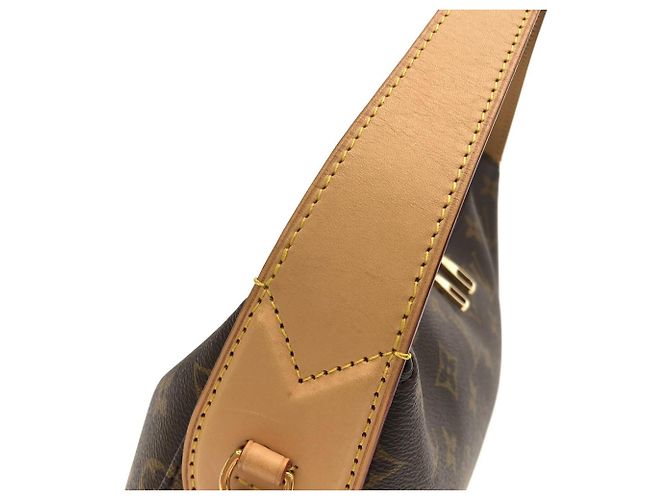 Borsa a Spalla Louis Vuitton Monogram Slouchy PM Marrone - vista 4
