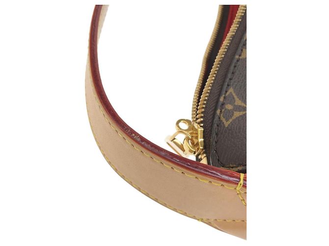 Borsa a Spalla Louis Vuitton Monogram Slouchy PM Marrone - vista 6