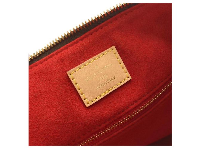 Borsa a Spalla Louis Vuitton Monogram Slouchy PM Marrone - vista 9