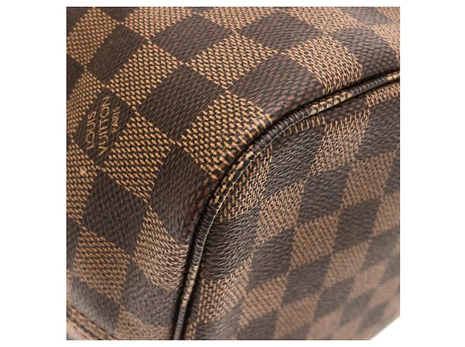 Bolso Louis Vuitton Damier Neverfull MM Rosa Damier ebene - vista 2
