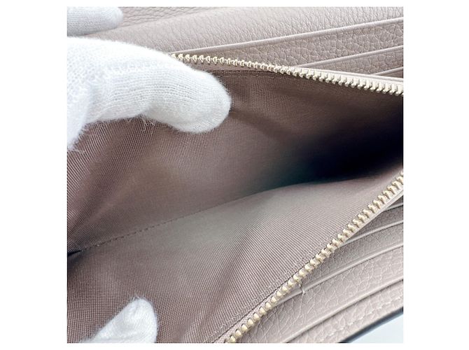 Gucci 828147 Horsebit Klappendolmetscher Langgeldbörse - Beige - Ansicht 10