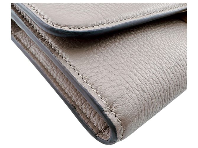Gucci 828147 Horsebit Klappendolmetscher Langgeldbörse - Beige - Ansicht 3