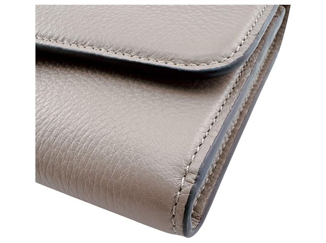Gucci 828147 Horsebit Klappendolmetscher Langgeldbörse - Beige - Ansicht 4