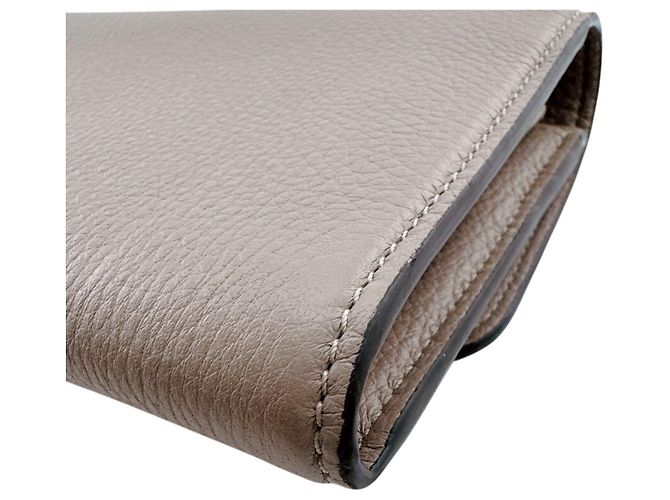 Gucci 828147 Horsebit Klappendolmetscher Langgeldbörse - Beige - Ansicht 6