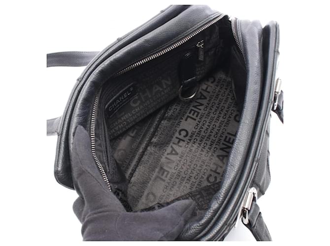 Timeless Borsa Chanel Chocolate Bar Nero - vista 3