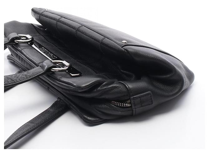 Timeless Borsa Chanel Chocolate Bar Nero - vista 6