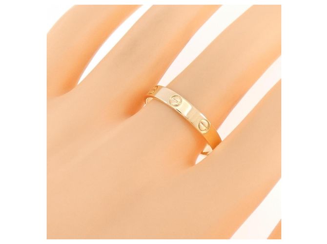 Anello Mini Love di Cartier in oro giallo 18K - vista 4
