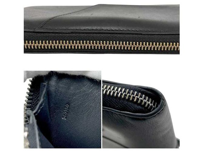 Cartera larga de cuero negro Loewe - vista 5