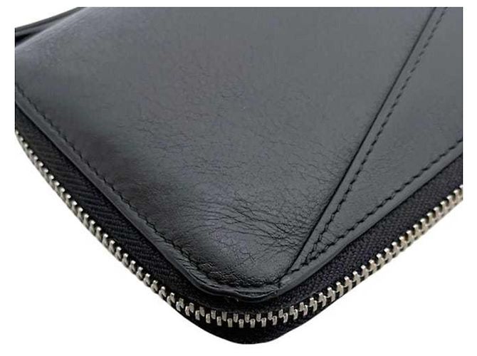Cartera larga de cuero negro Loewe - vista 7