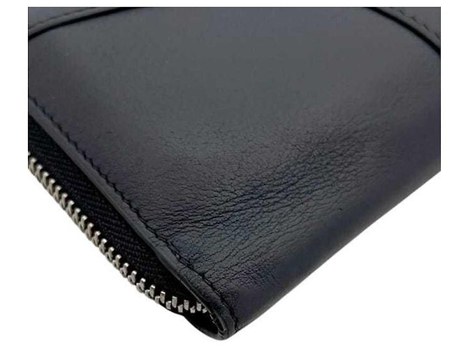 Cartera larga de cuero negro Loewe - vista 8