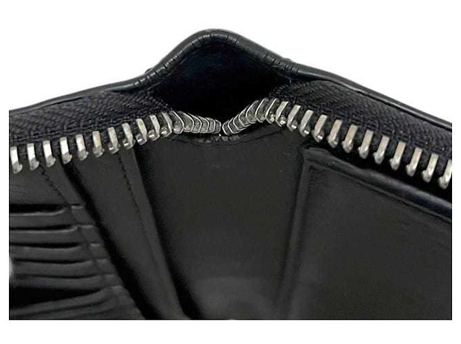 Cartera larga de cuero negro Loewe - vista 9