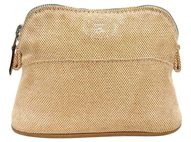 Hermès Hermes Bolide Pouch 16 Mini en Beige - vista 10