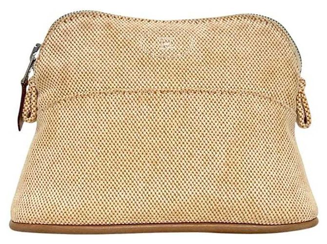 Hermès Hermes Bolide Pouch 16 Mini en Beige - vista 2