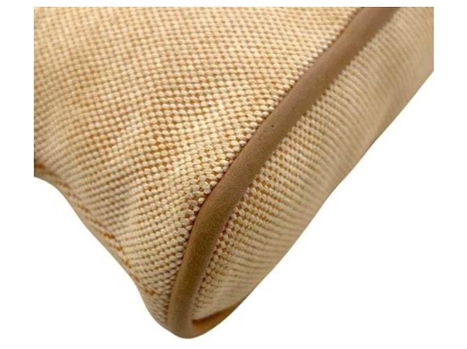 Hermès Hermes Bolide Pouch 16 Mini en Beige - vista 8