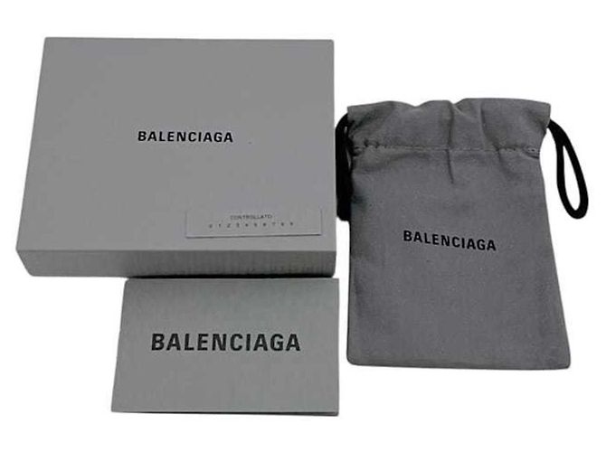 Tarjetero de cuero negro Balenciaga - vista 8