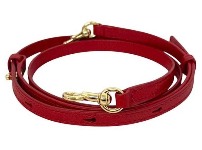 Borsa in pelle rossa Marc Jacobs Rosso - vista 11