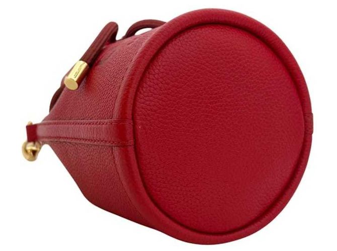 Borsa in pelle rossa Marc Jacobs Rosso - vista 6