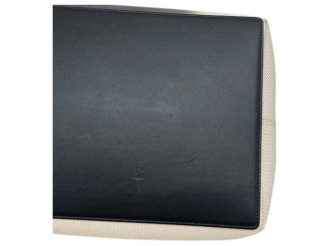Borsa Tote Grande Christian Dior Toujours Nero Bianco - vista 9