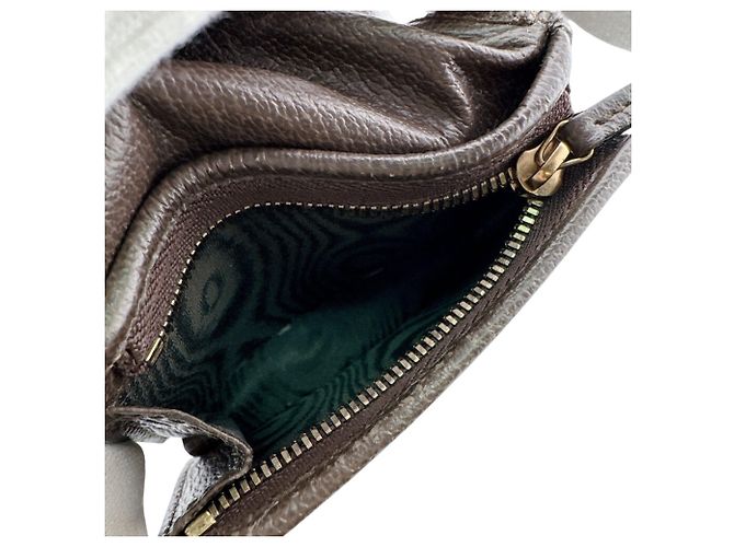 Cartera compacta Gucci The Hacker Project Colaboración Balenciaga Castaño Roja Verde - vista 10