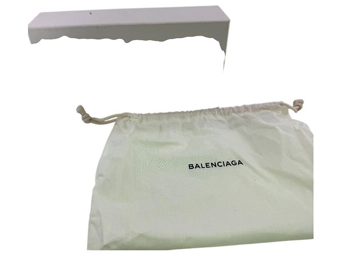 Cartera larga de cuero rosa Balenciaga - vista 13