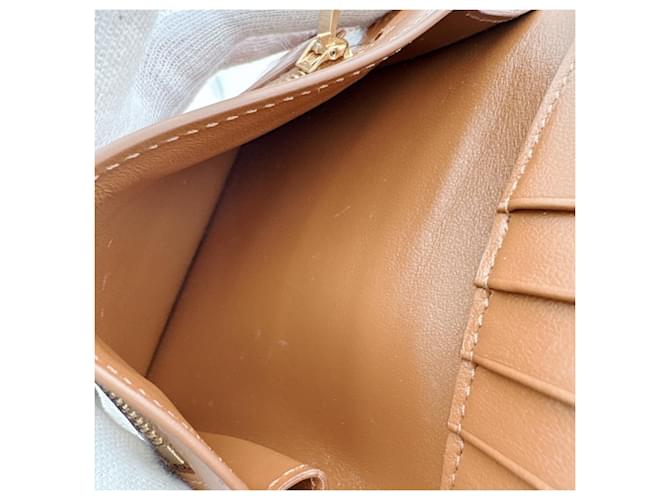 Céline Cartera bi-fold con correa Celine Medium Blanco - vista 11