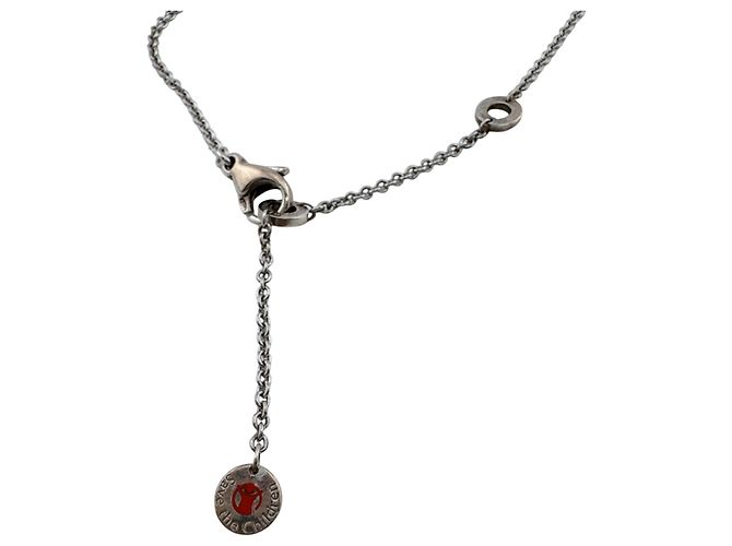 Bulgari Collar Bvlgari B.zero1 Negro Plata - vista 5