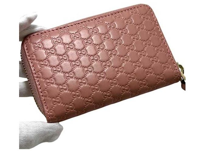 Monedero MicroGuccissima rosa Gucci - vista 10
