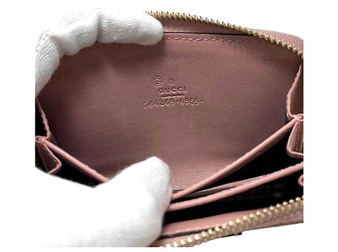 Monedero MicroGuccissima rosa Gucci - vista 5