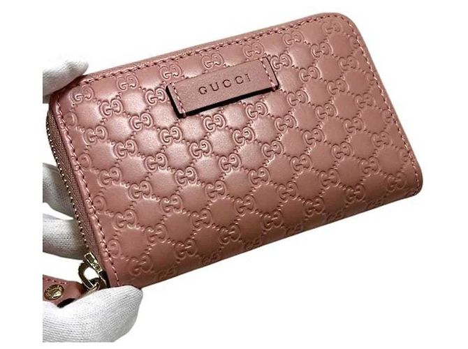 Monedero MicroGuccissima rosa Gucci - vista 9