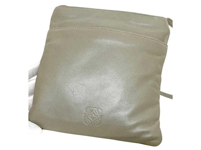 Mini borsa a tracolla Loewe Metallic Silver Argento - vista 8