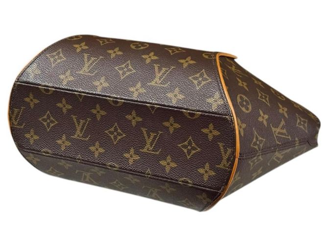 Borsa Louis Vuitton Ellipse MM Monogram Marrone Monogramma - vista 4