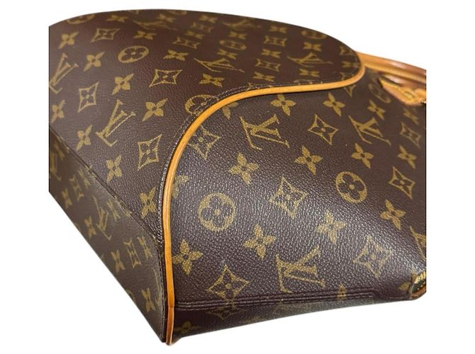 Borsa Louis Vuitton Ellipse MM Monogram Marrone Monogramma - vista 6