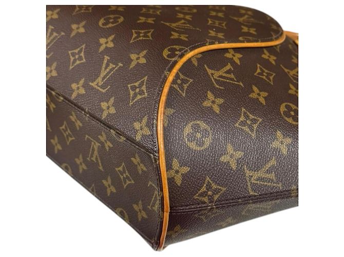 Borsa Louis Vuitton Ellipse MM Monogram Marrone Monogramma - vista 8