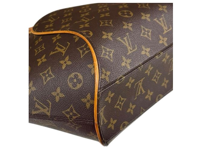 Borsa Louis Vuitton Ellipse MM Monogram Marrone Monogramma - vista 9